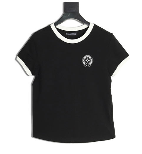 Ch**me He**ts 25SS Short-sleeved T-shirt
