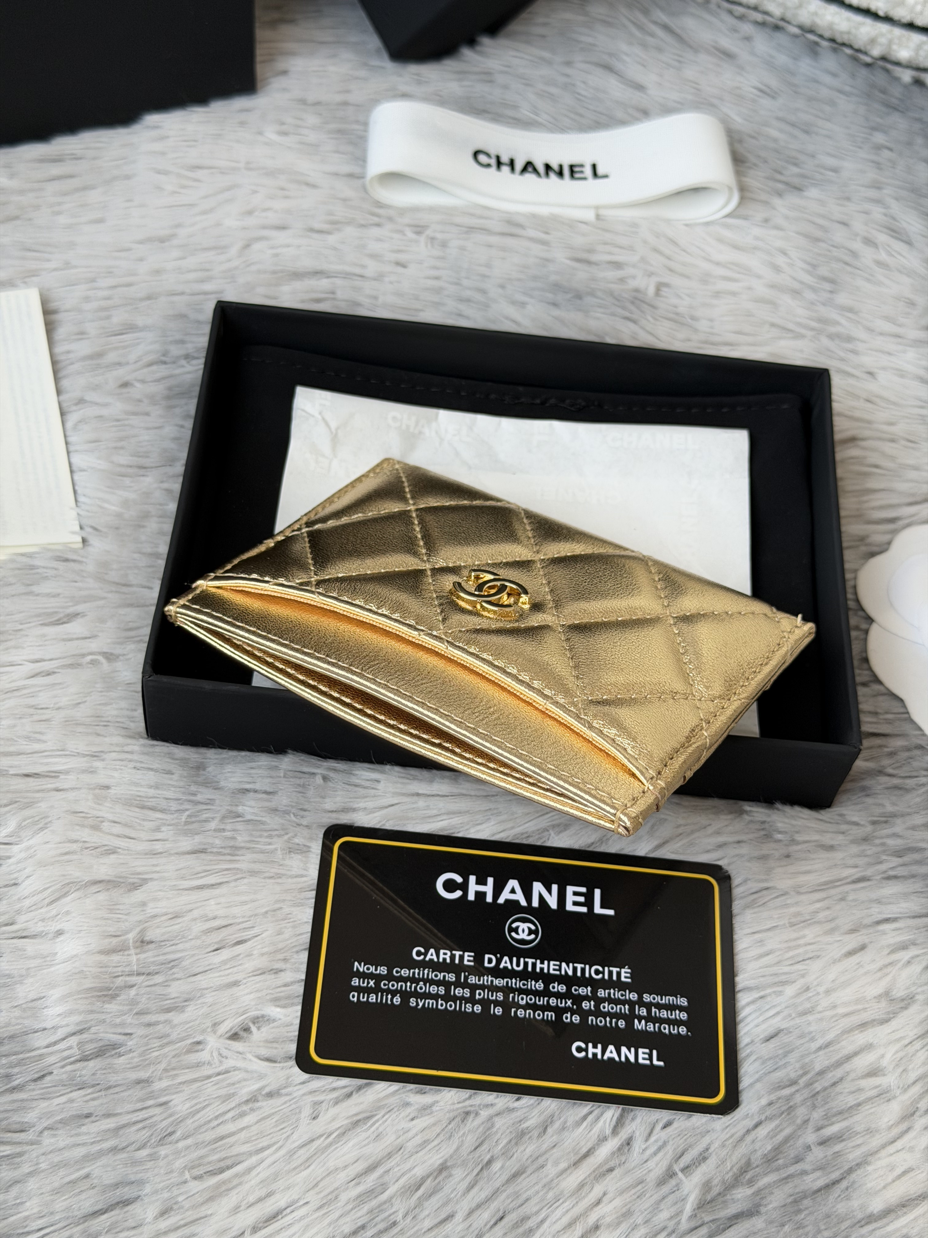 Ch*el card holder a31510 11x7.5x1cm