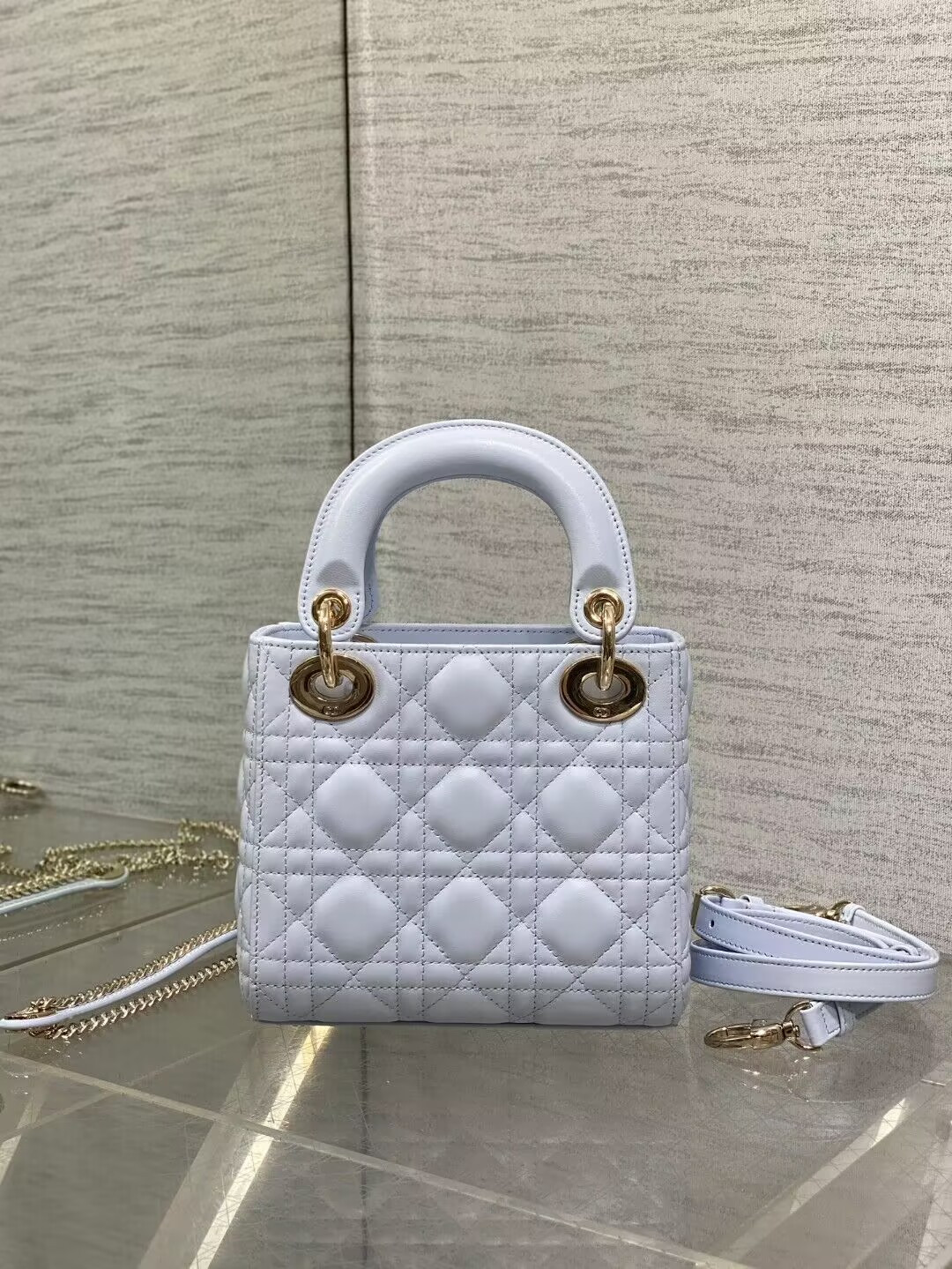 Mini Lady D*0r Bag 17 x 15 x 7 cm