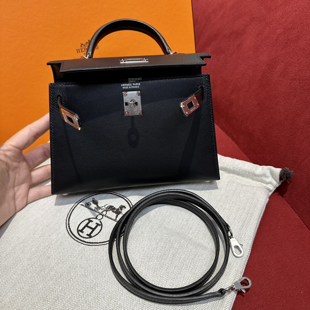 h**mes mini kelly swift 19 19×6×12cm(cusT0mized 15-20 days production time)