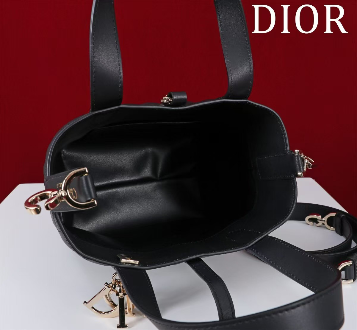 D*0r Small D*0r Toujours Vertical Tote Bag 18.5 x 18.5 x 12 cm