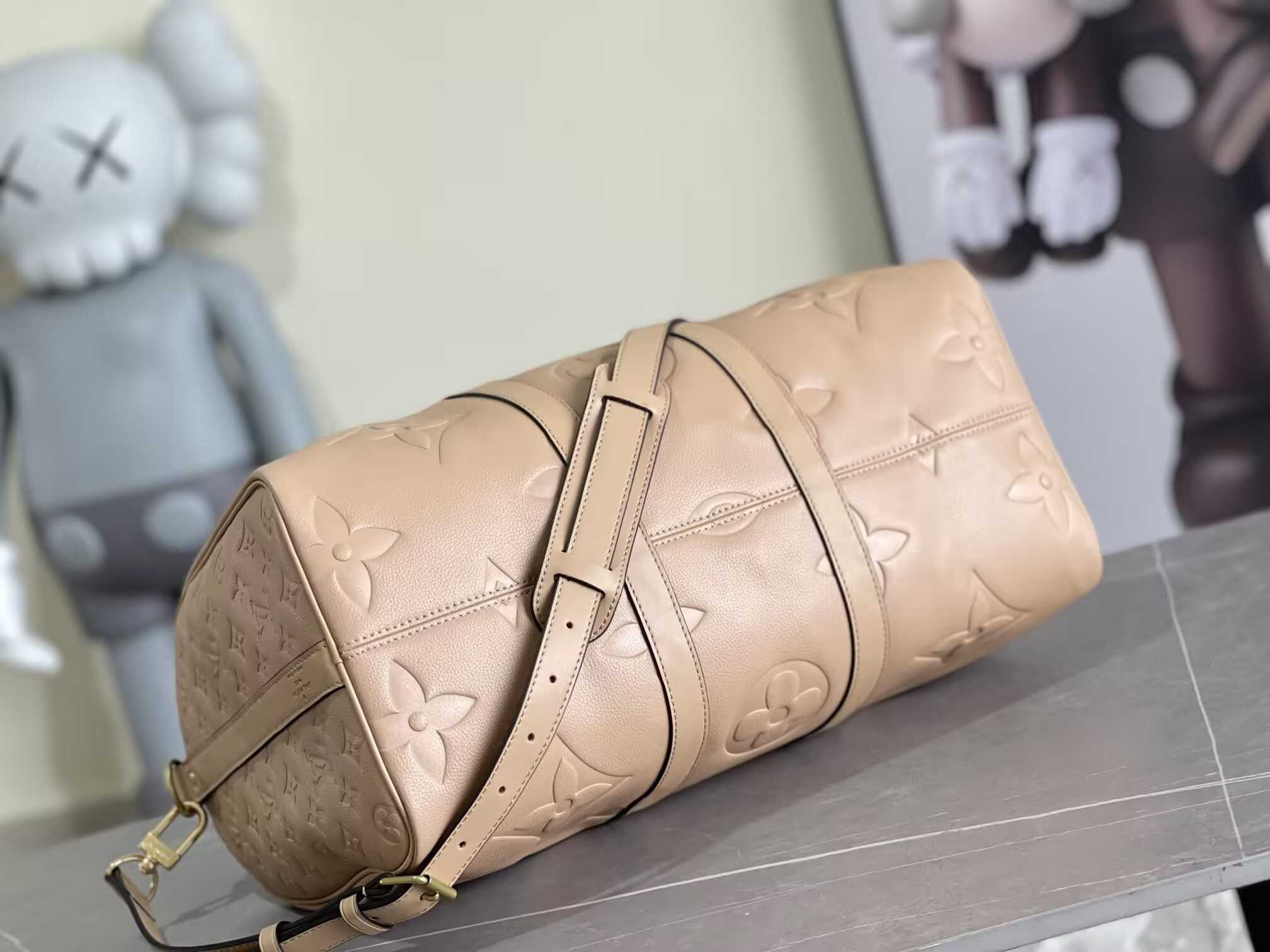 LV KEEPALL BANDOULIÈRE 45 Travel Bag M46114 27x20x45cm