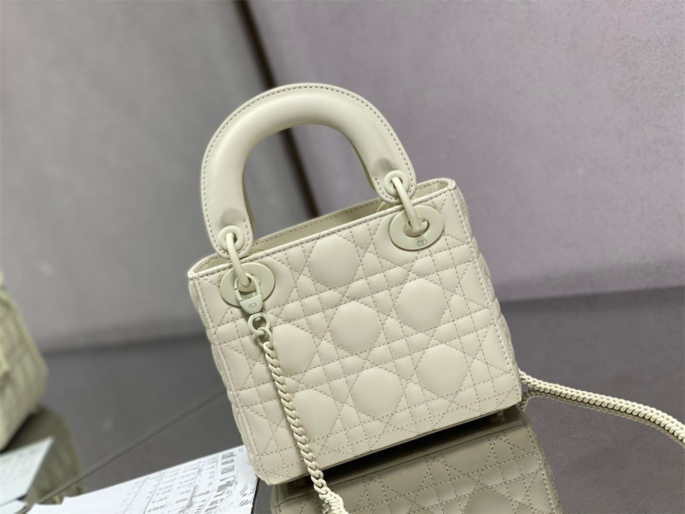 Mini Lady D*0r Bag 6.5 x 6 x 3 inches
