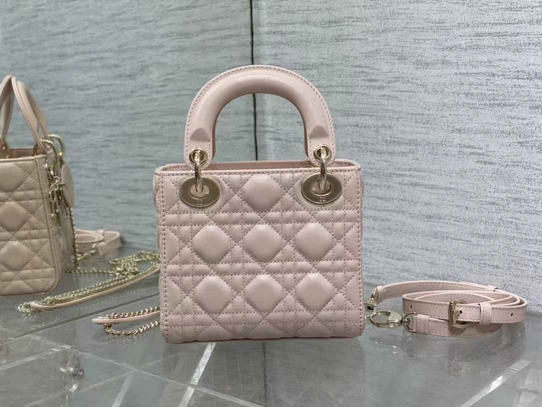 MINI LADY D*0r BAG 6.5 x 6 x 3 inches