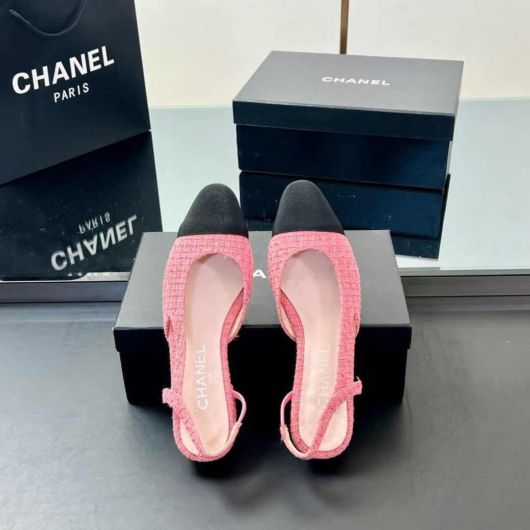 UA Ch*el SLINGBACKS FLAT