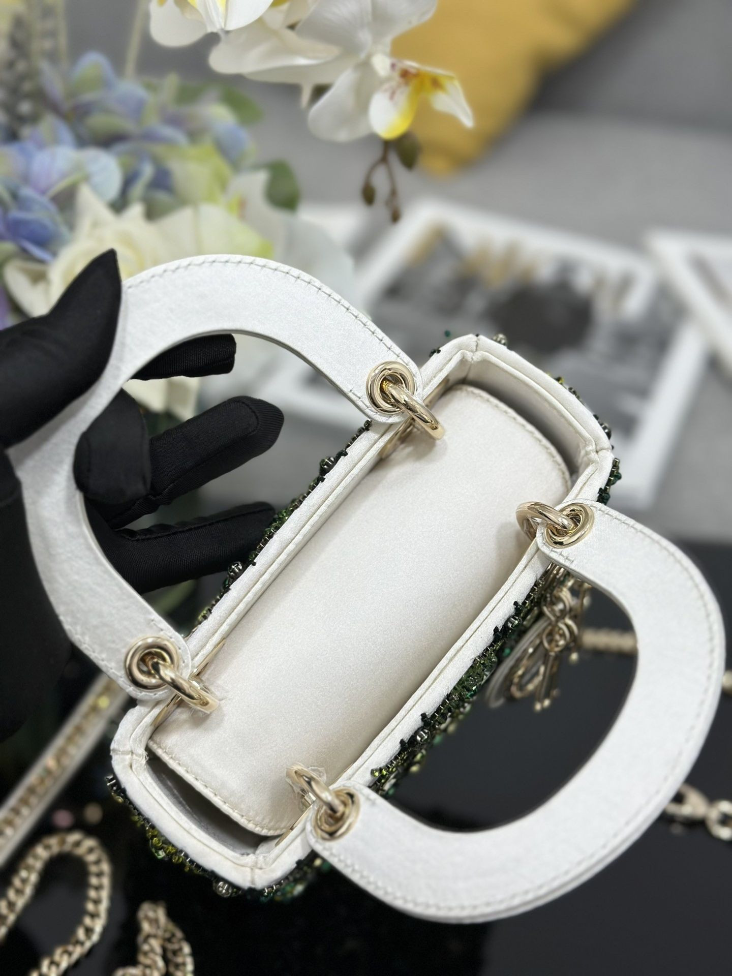 MINI LADY D*0r BAG 17x15x7cm