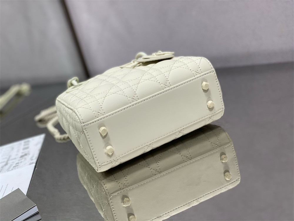Mini Lady D*0r Bag 6.5 x 6 x 3 inches