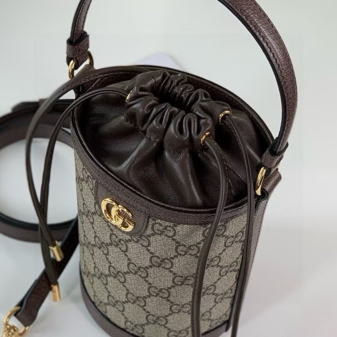 G*u*i Ophidia Mini Bucket Bag 11.5x20x8cm
