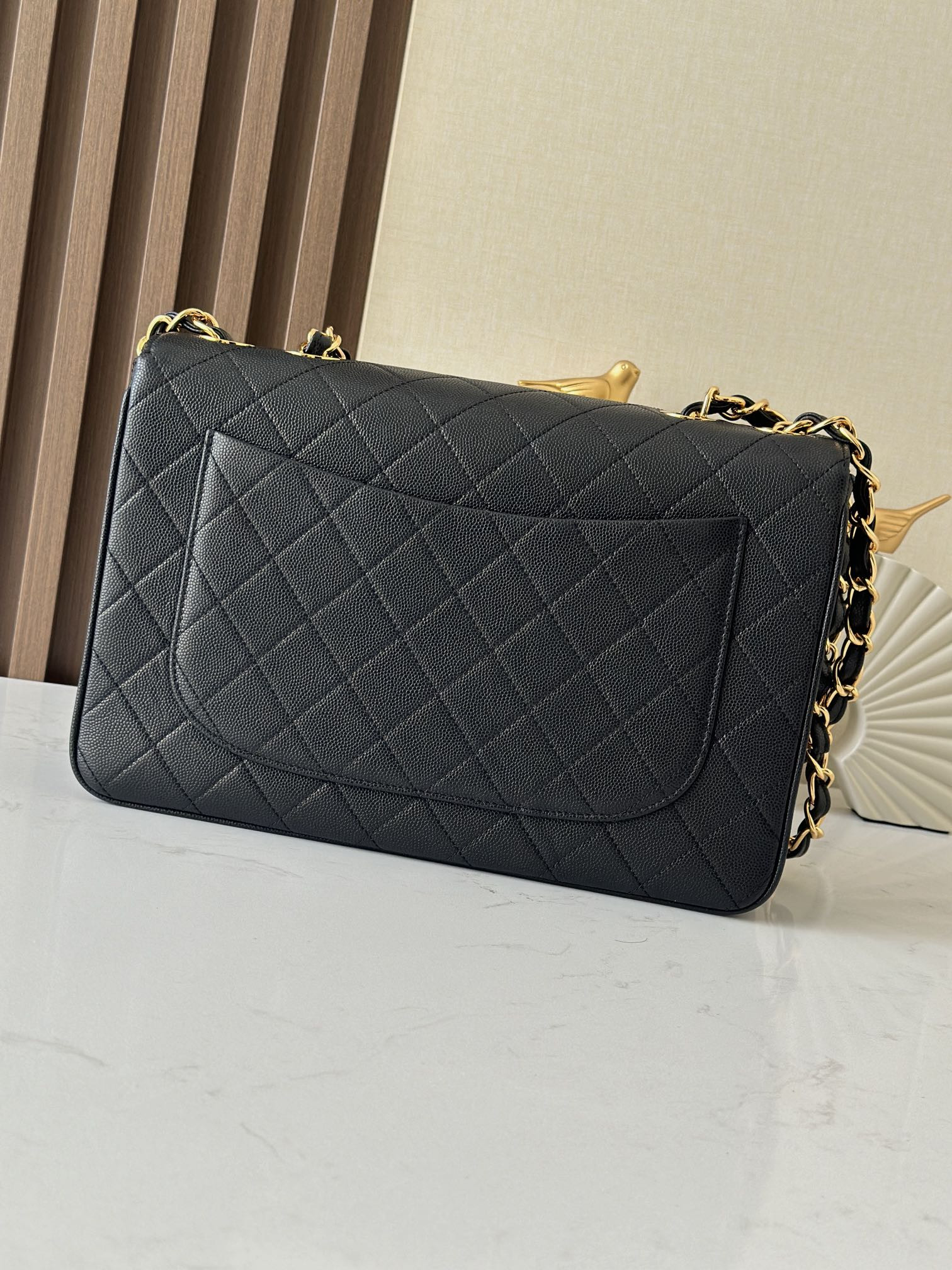 Ch*el flap bag 30x21x8cm