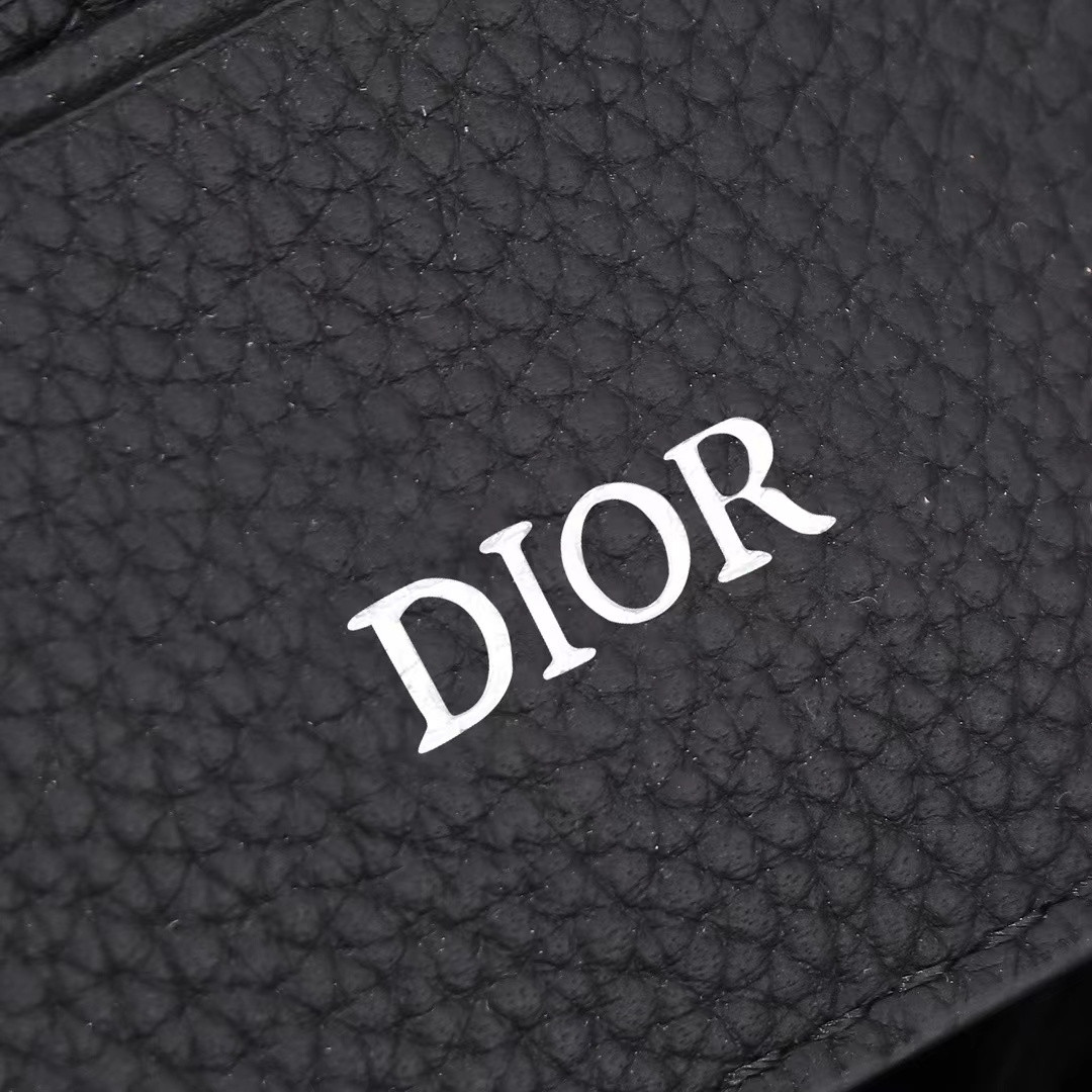 D*0r Mini Safari Bag with Strap Black D*0r Oblique Jacquard 6.5 x 5 x 1.5 inches