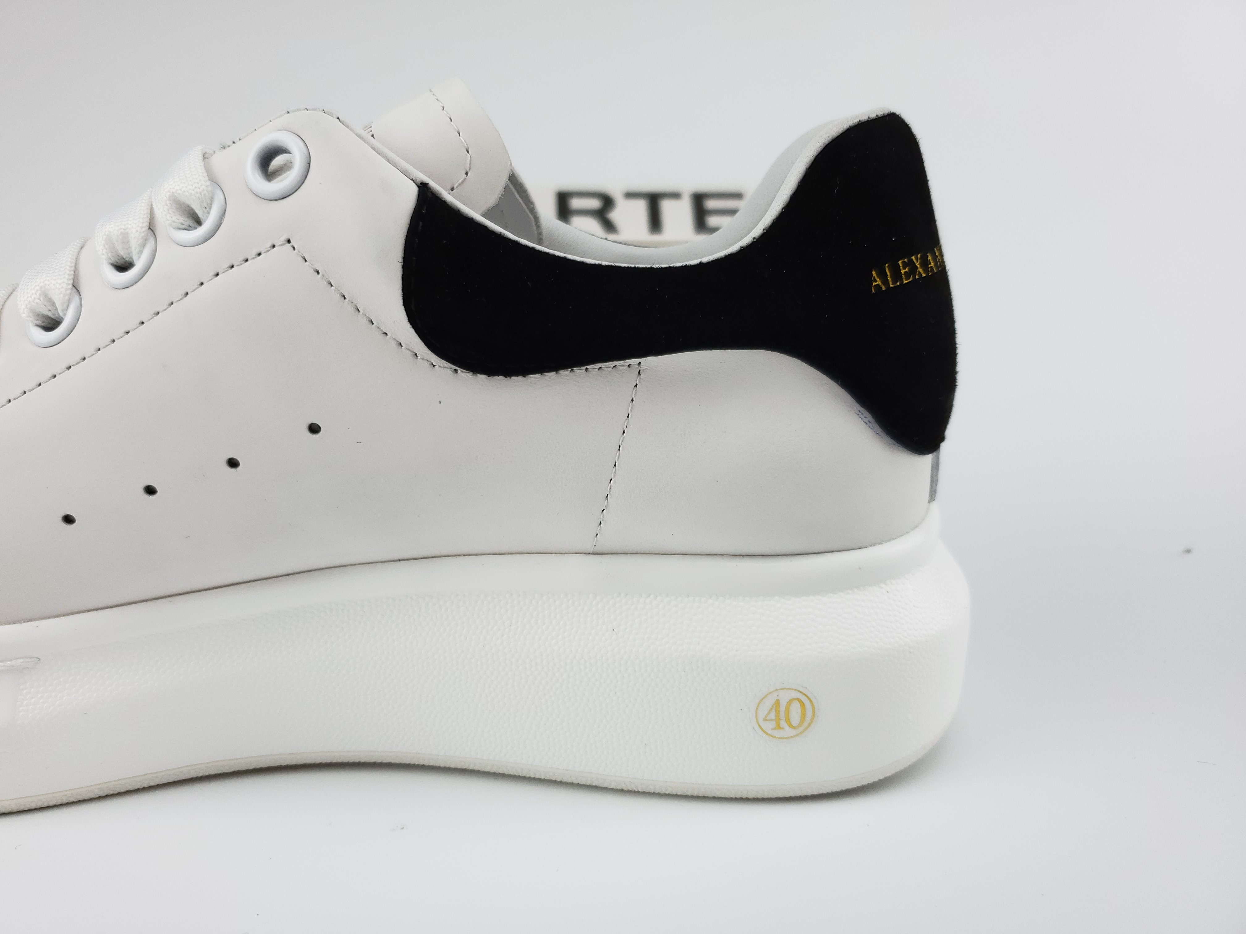 ale*d*r M*Q*en runway platform trainers white