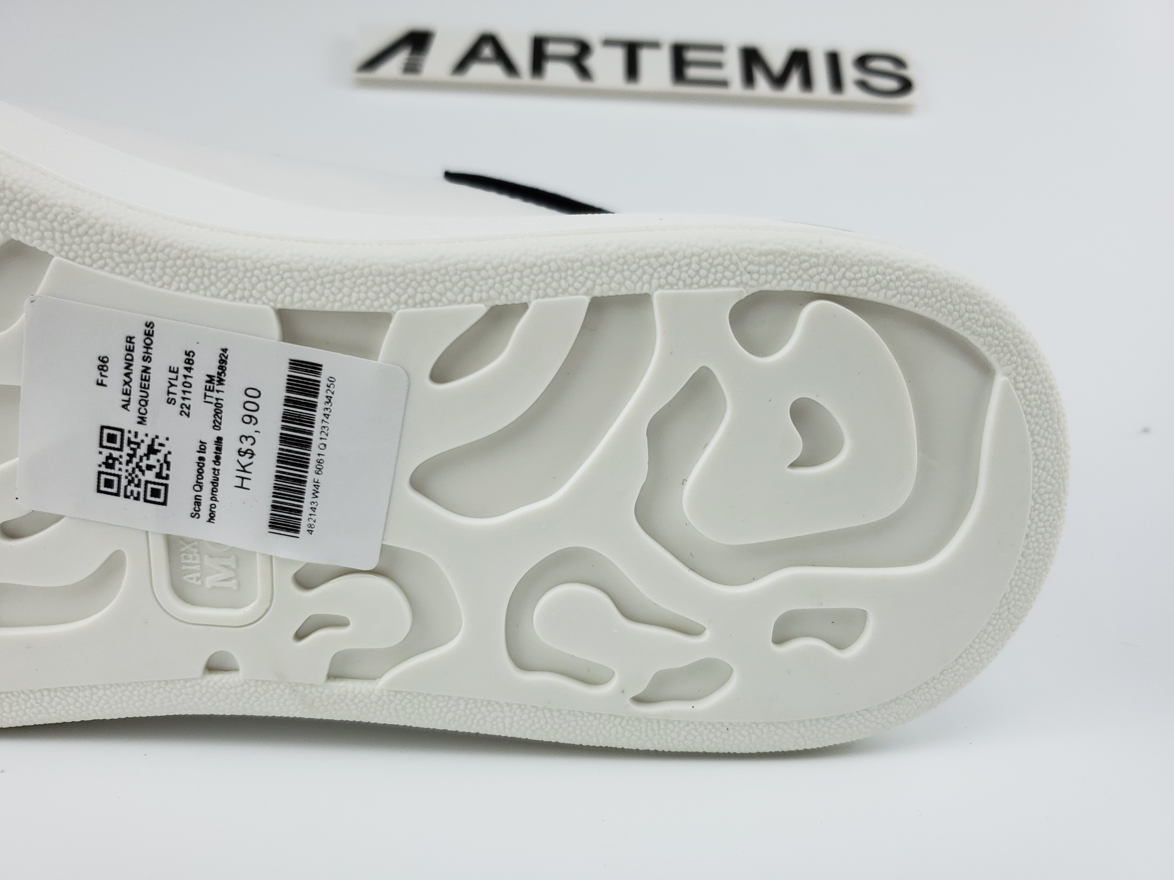 ale*d*r M*Q*en runway platform trainers white