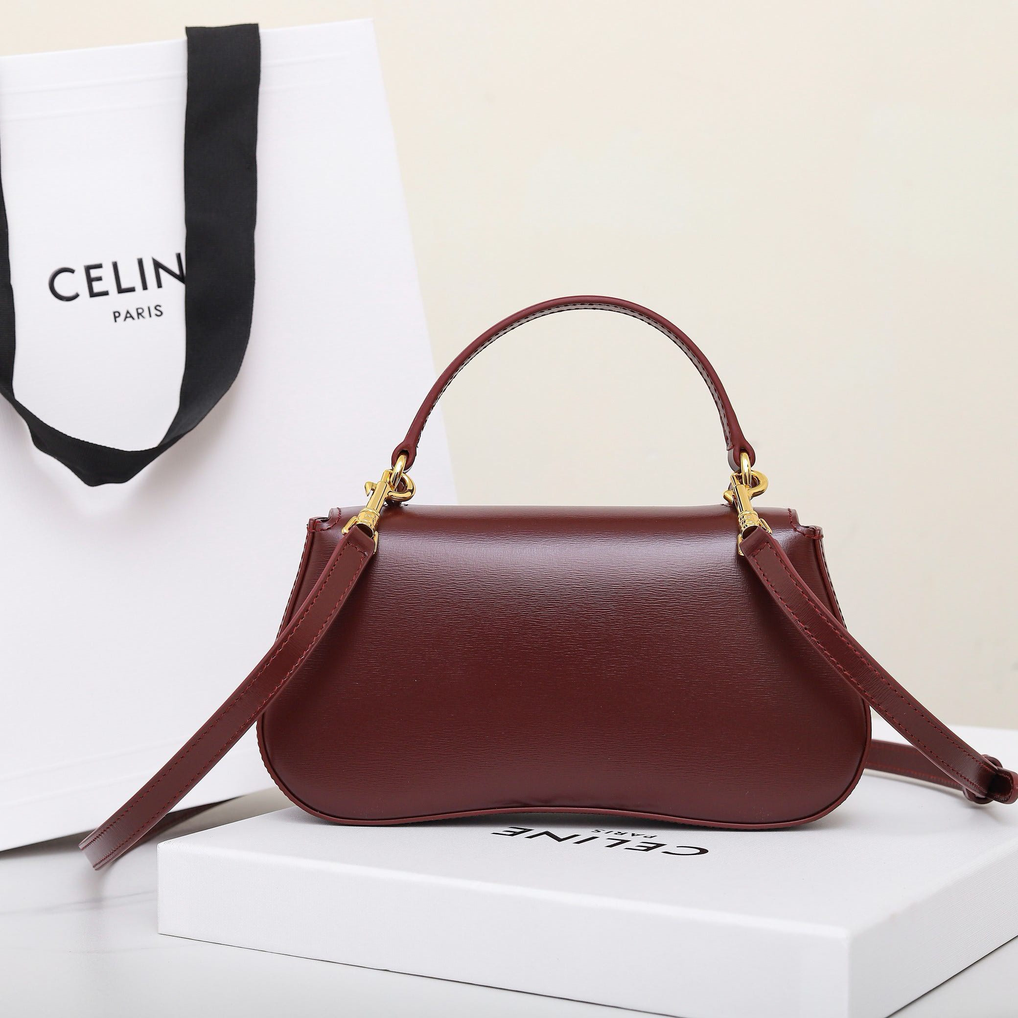 Ce**e teen Ce**e lola in shiny calfskin 20x11.5x5cm