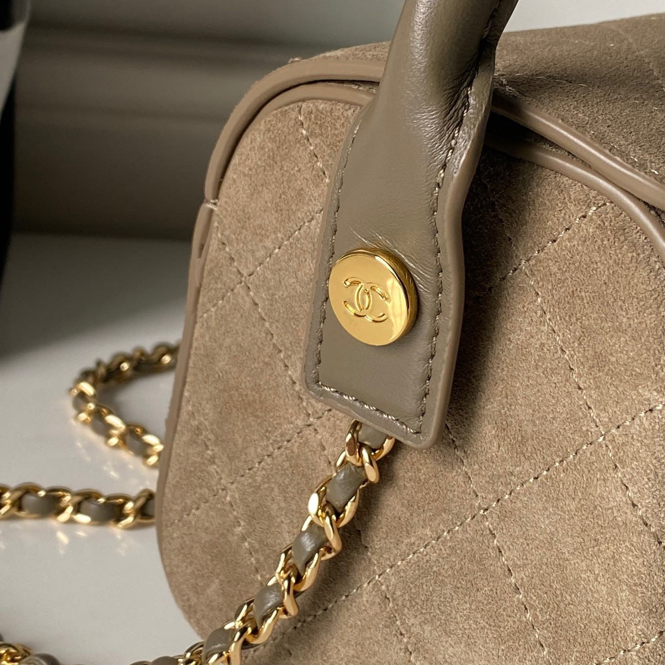 Ch*el clutch with chain ap5294 11x23x12.5cm