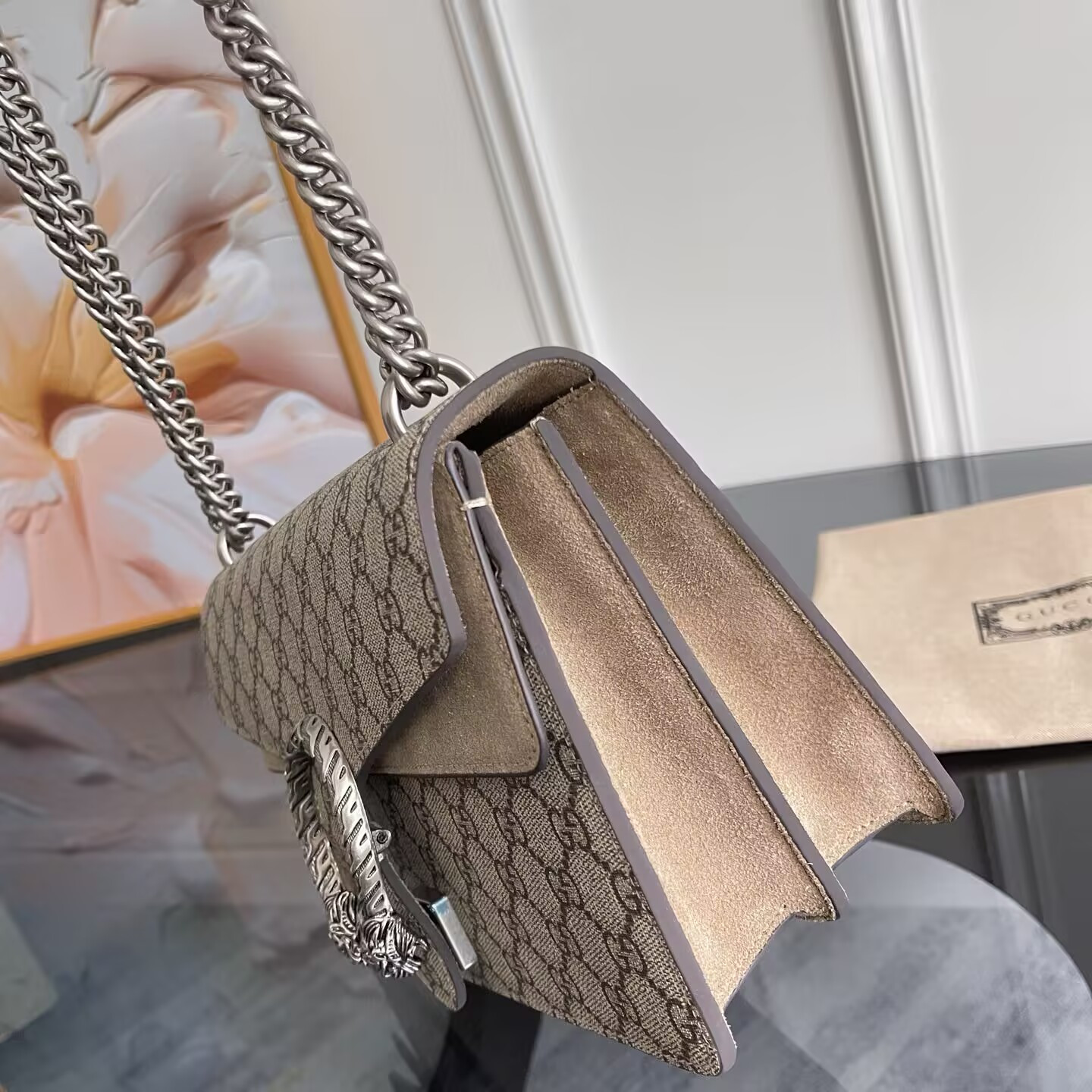 G*u*i dionysus small shoulder bag 28x18x9cm