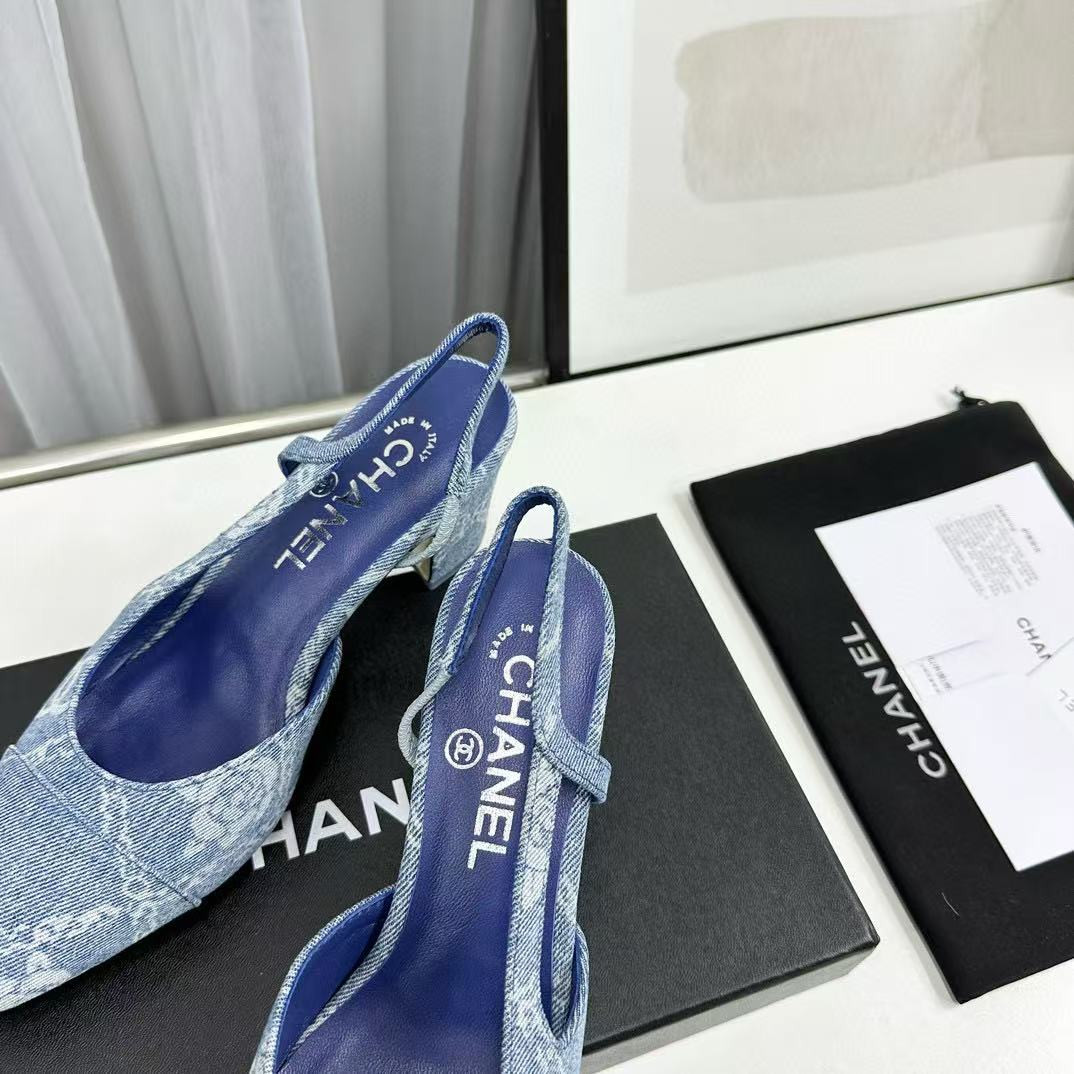 UA Ch*el SLINGBACKS