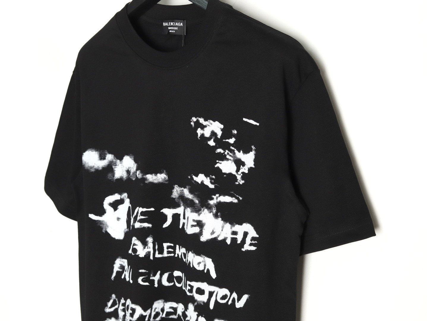Ba*len*cia*ga Short-sleeved T-shirt