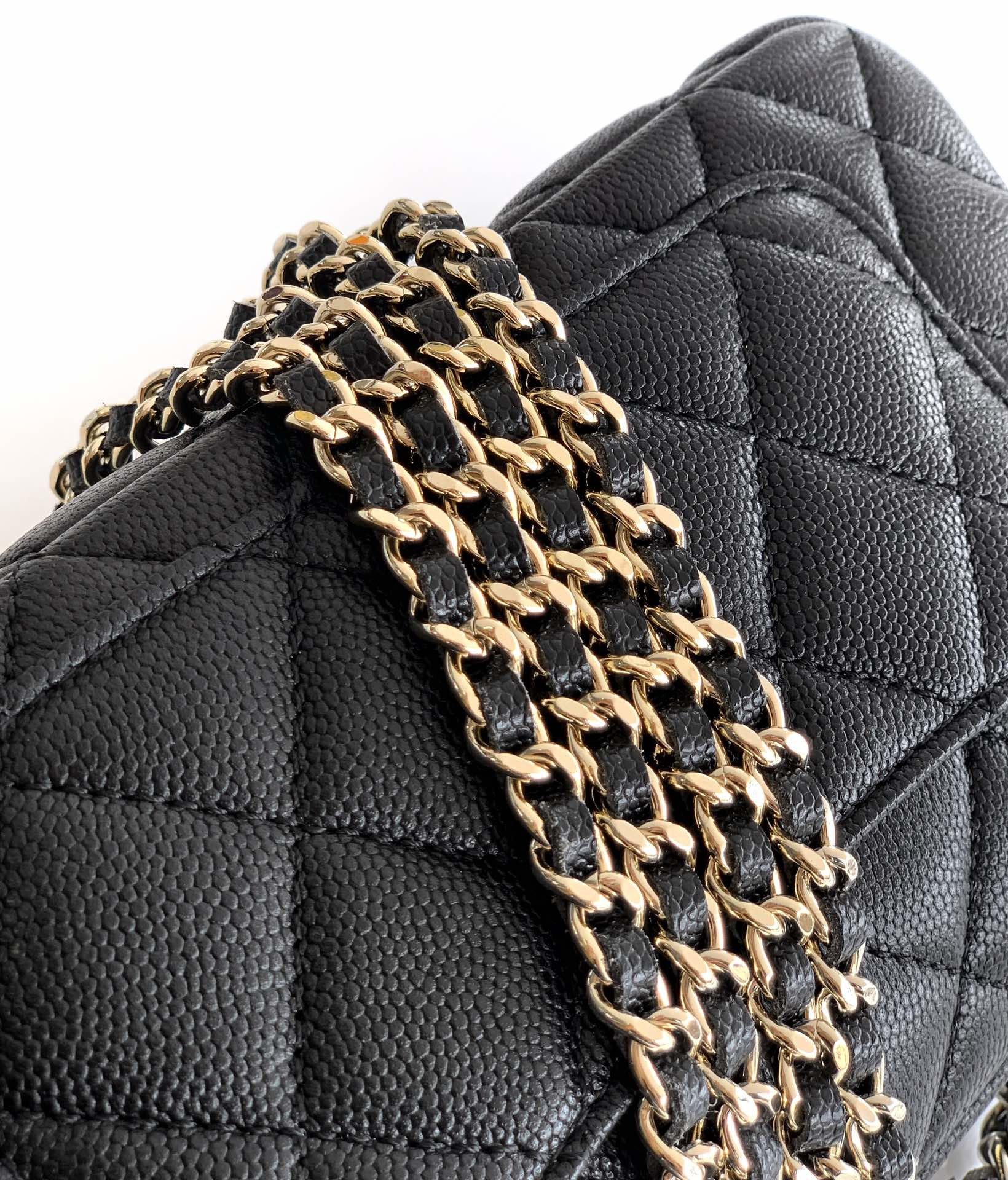 Ch*el shoulder bag 12x21x5.5cm