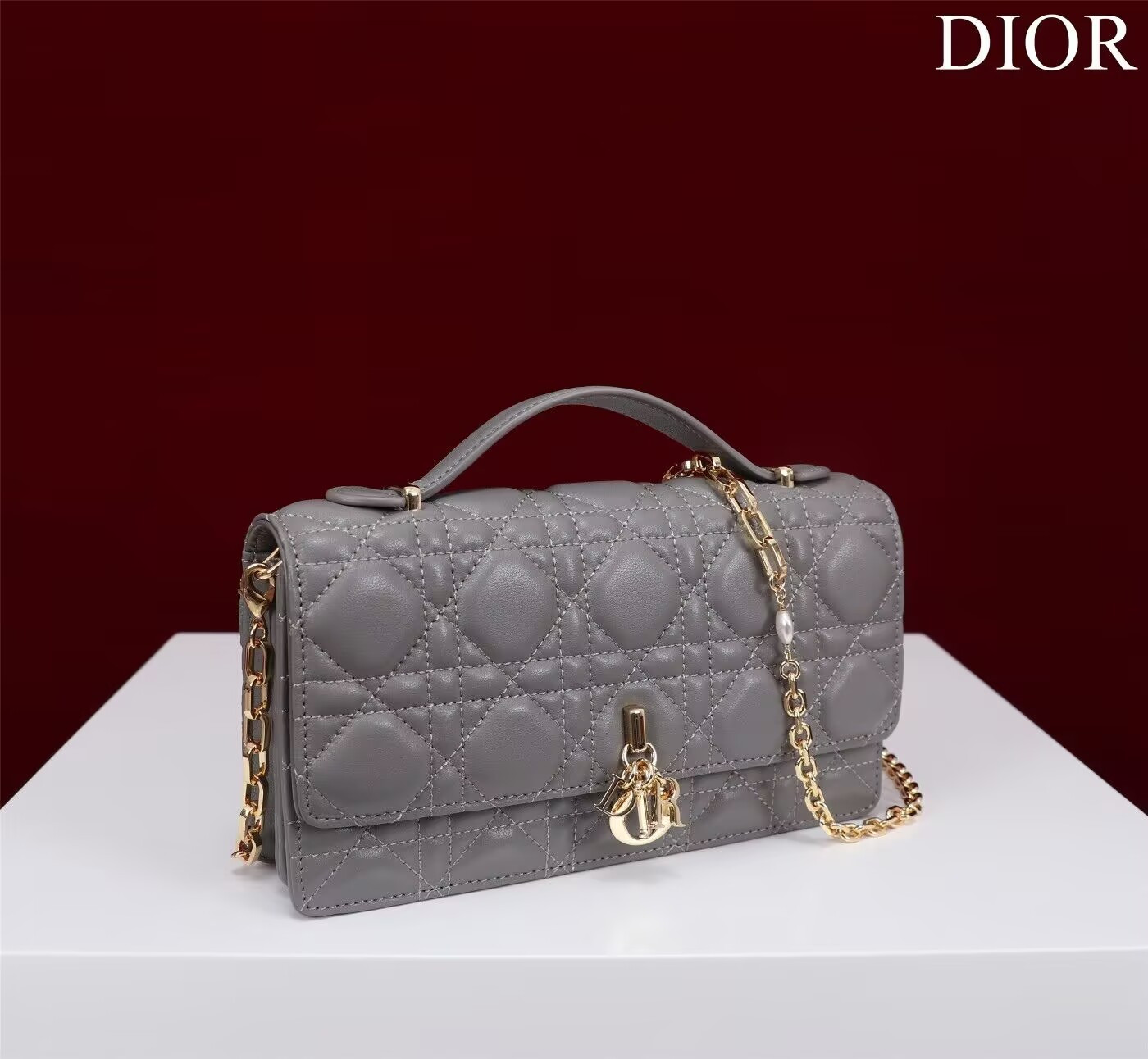 MISS D*0r MINI HANDBAG 21x11.5x4.5cm