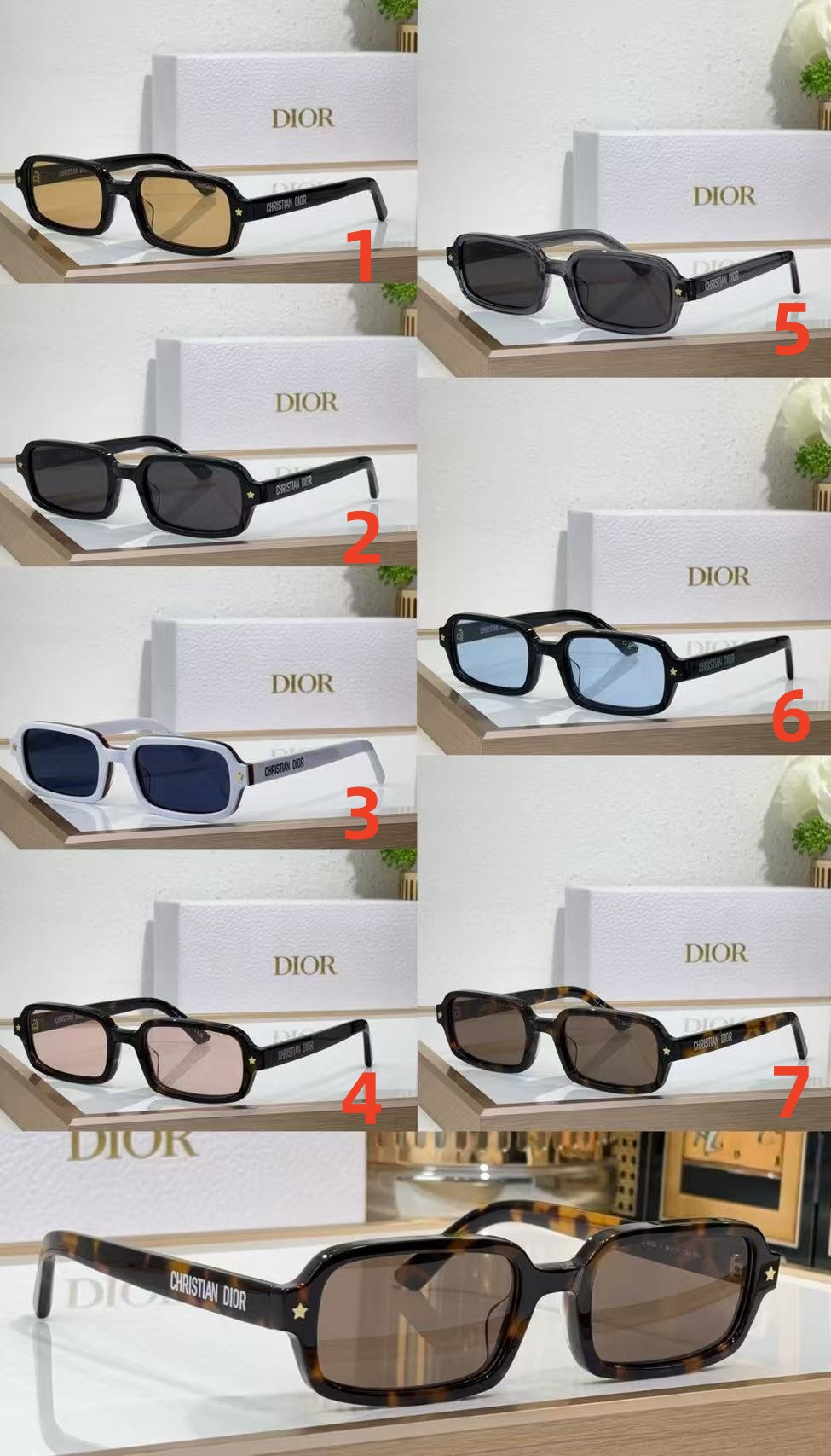 D*0r Pacific S3I Rectangular Glasses