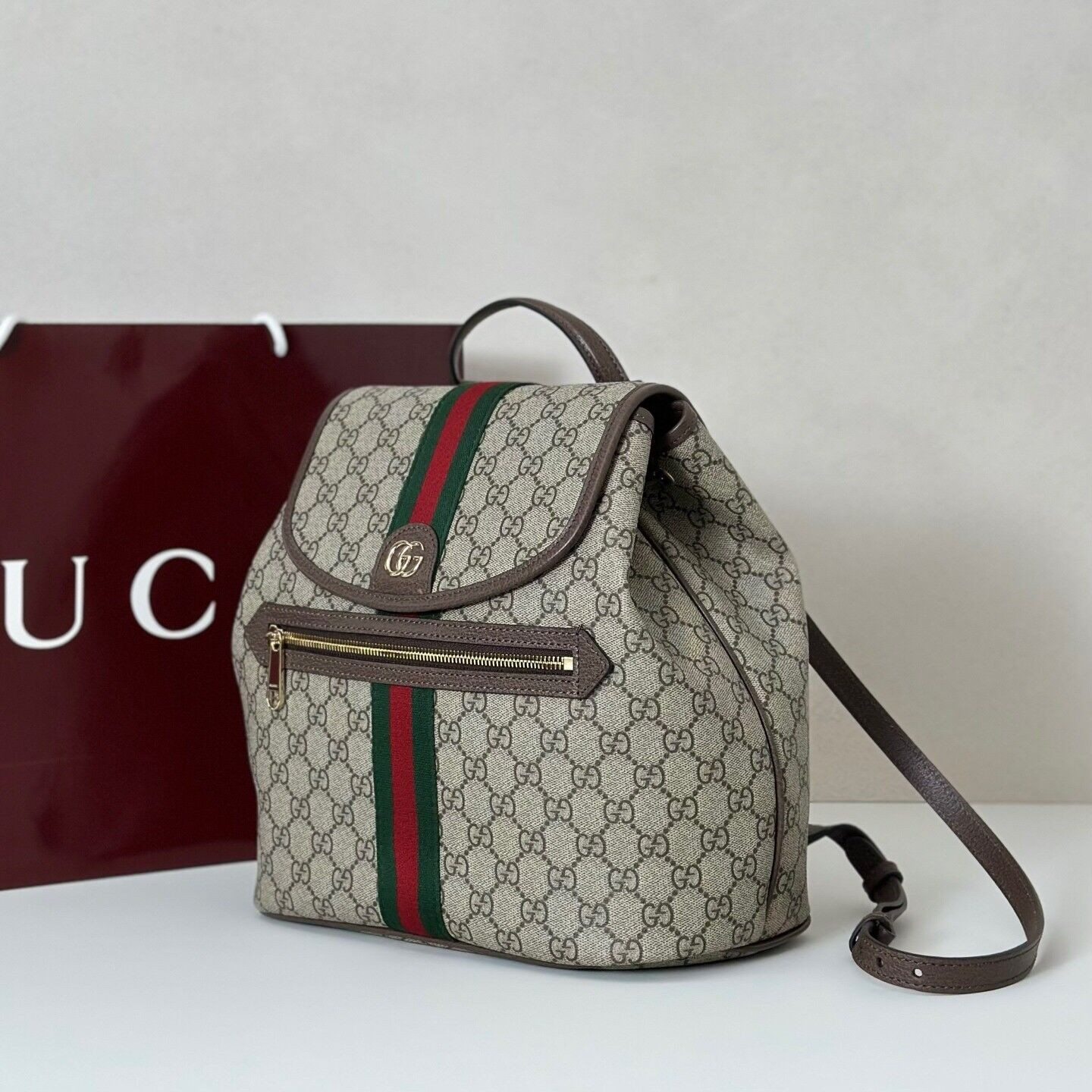 G*u*i Ophidia Medium Backpack 28x30x18cm