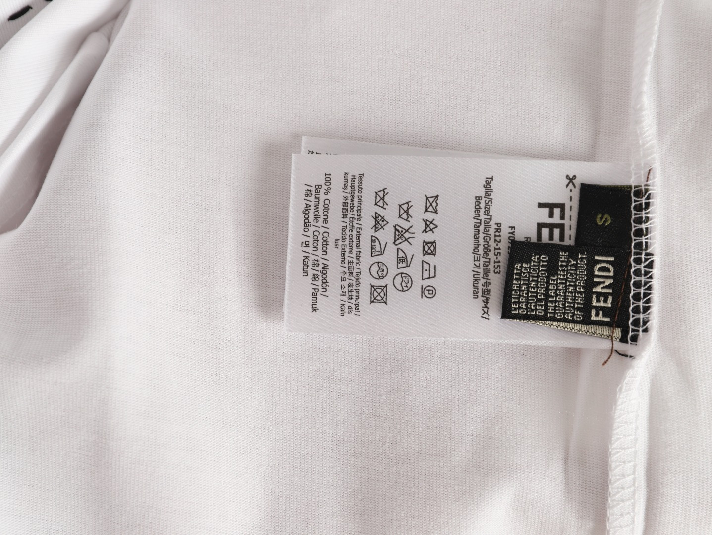 F**di 26ss short-sleeved t-shirt