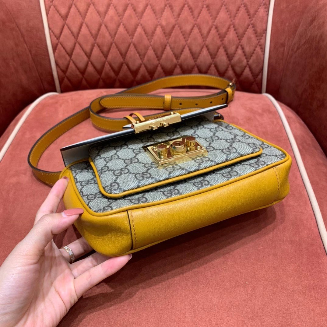 G*u*i Padlock series mini handbags