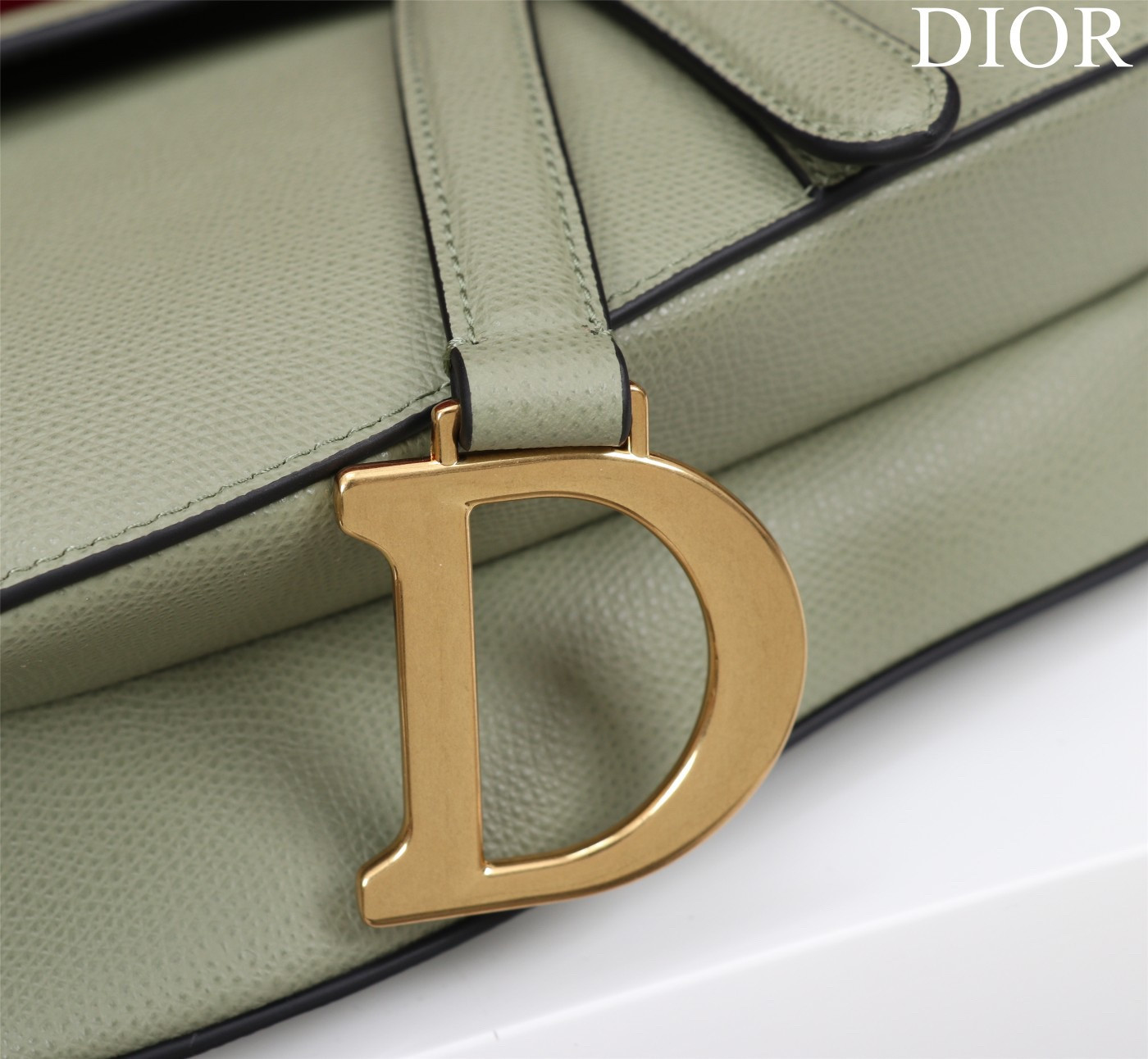 D*0r Saddle Bag Grained Calfskin 25.5x20x6.5cm