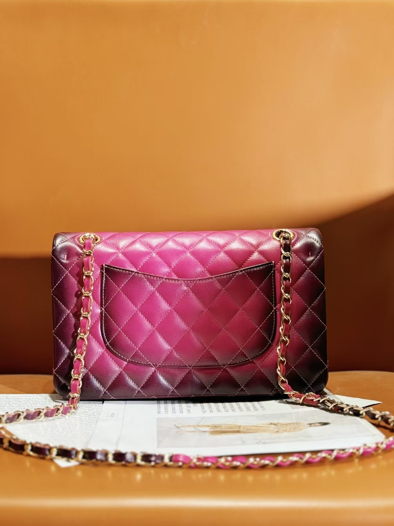 Ch*el flap bag 25.5cm