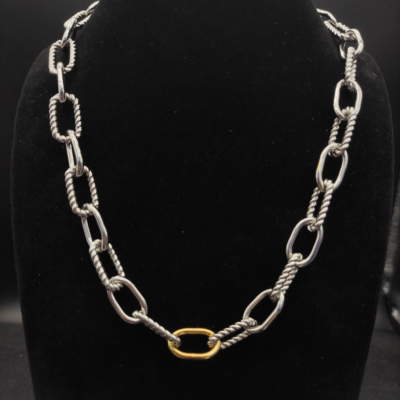 dau1d Yvrm*n necklace(chain length 46cm)