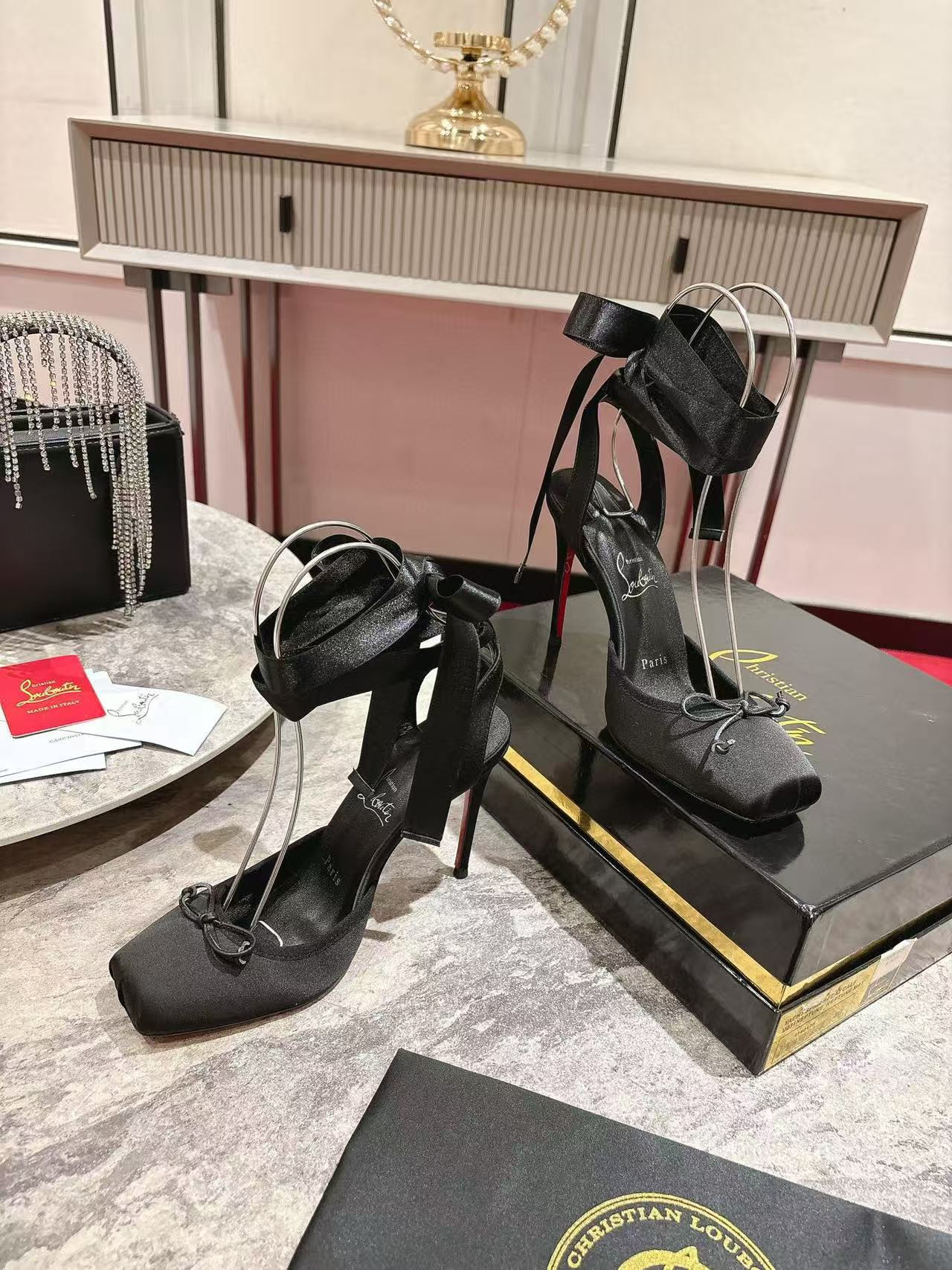 UA Ch**an LOUBOUTIN Shoes