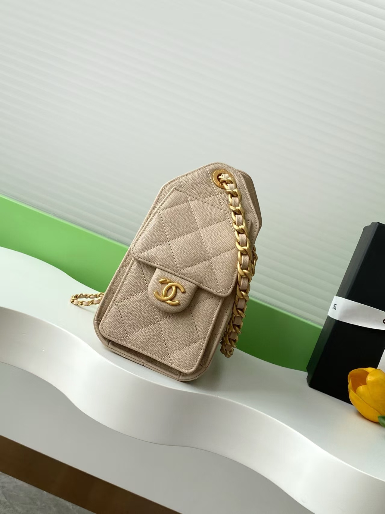 Ch*el 25C Bucket Bag 20x22x12.5cm