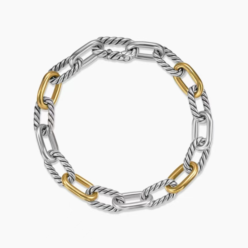 dau1d Yvrm*n 8.5mm buttonhole bracelet(chain length 21cm)