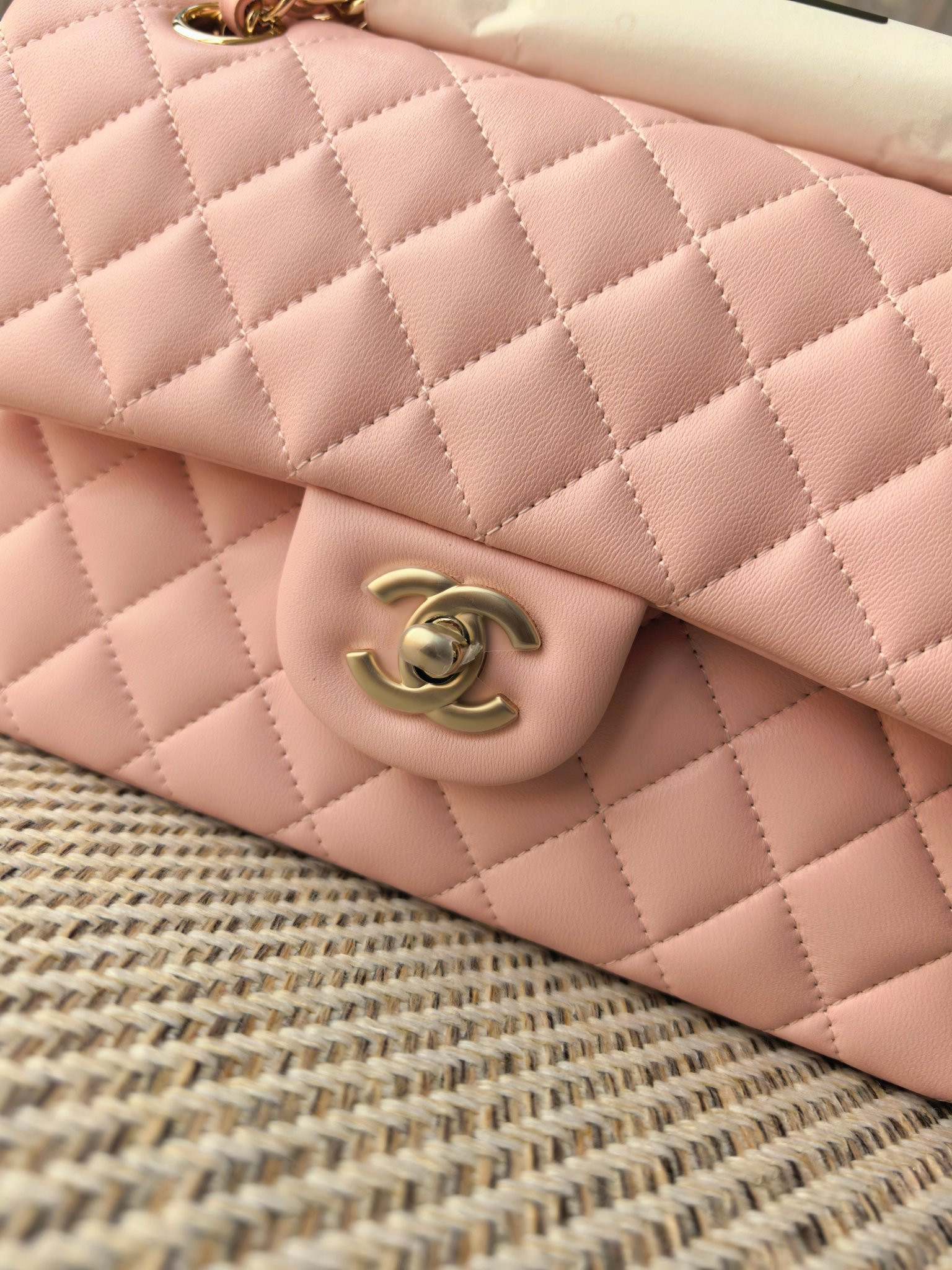 Ch*el small classic bag 23x6.5x14cm