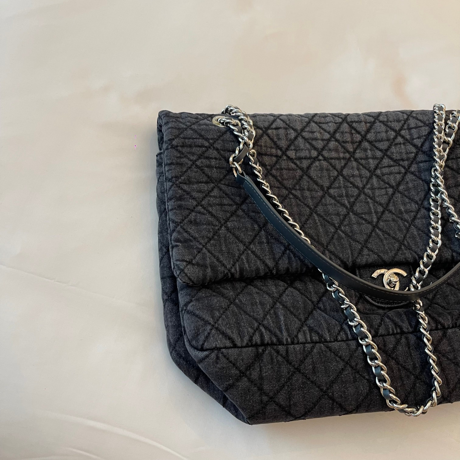 Ch*el flap bag 42x22cm