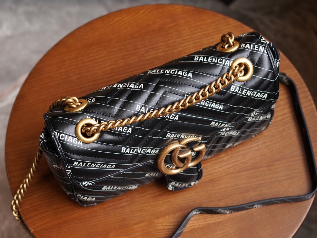 GG MARMONT 26CM G*u*i Ba*len*cia*ga