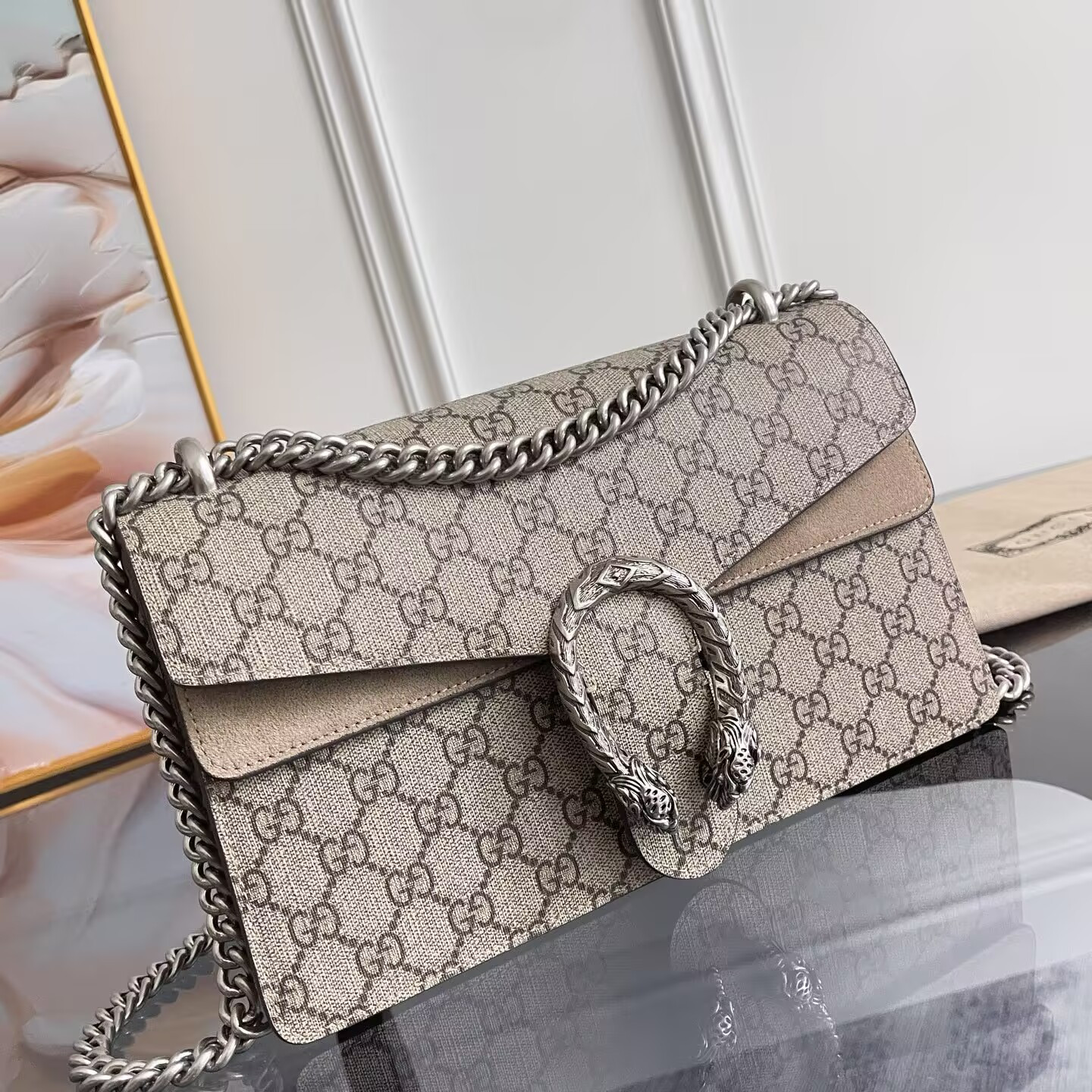 G*u*i dionysus small shoulder bag 28x18x9cm
