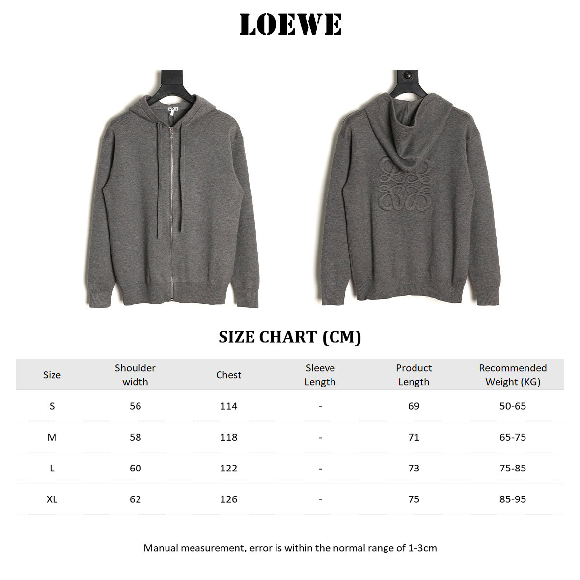 L0ew* Anagram Knitting Coats
