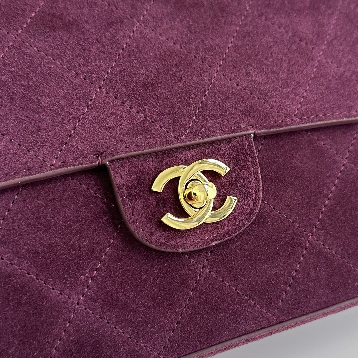 Ch*el maxi flap handbag as6281 19.5x32x10cm