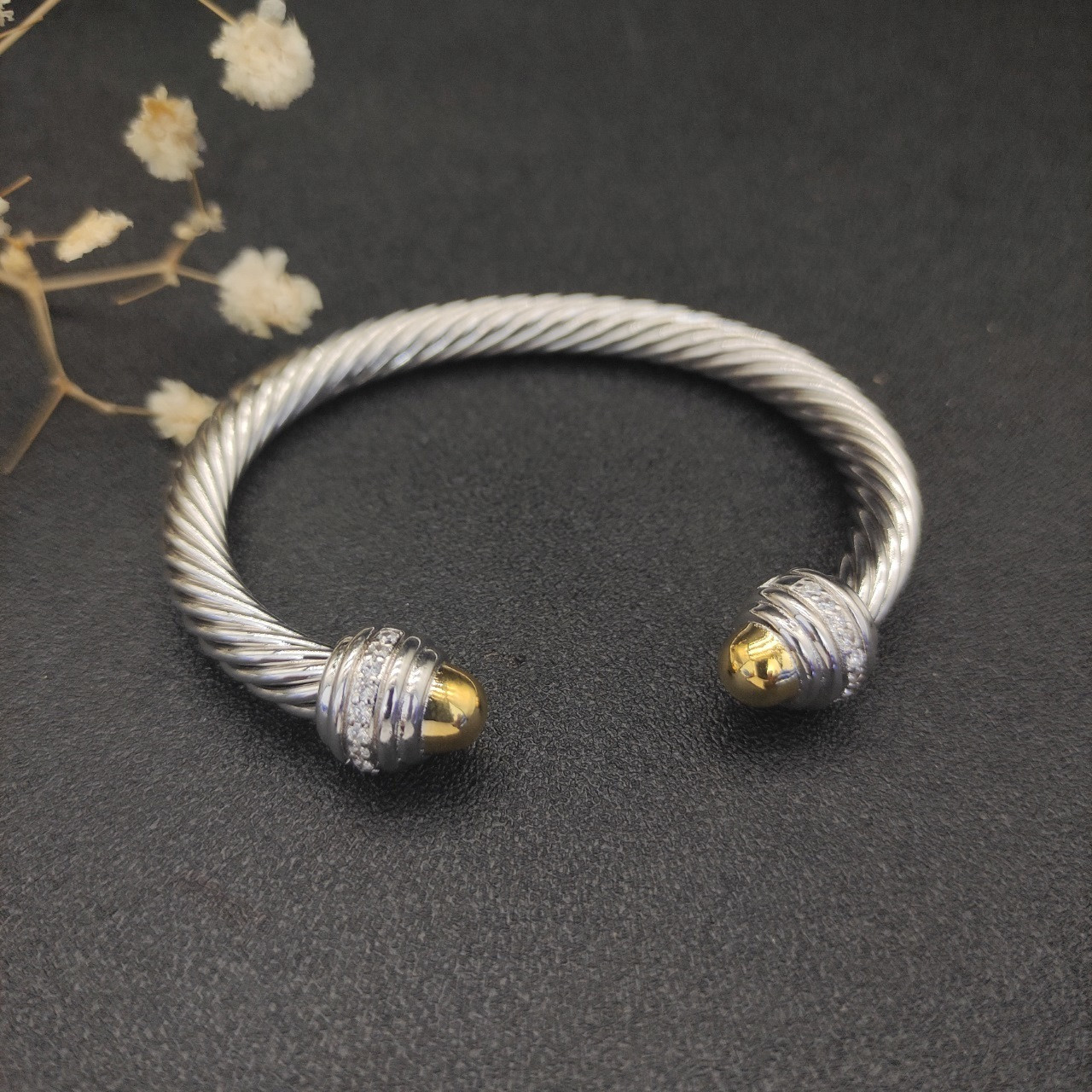 dau1d Yvrm*n 7mm wrap bracelet(wrist circumference 15-20cm)
