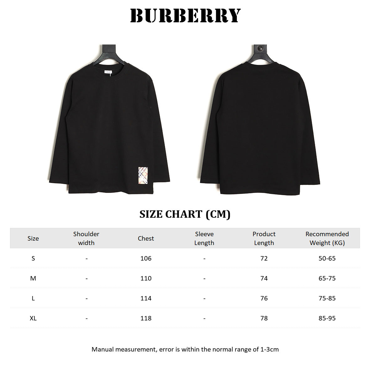 B**rry 25SS Long-sleeved T-shirt