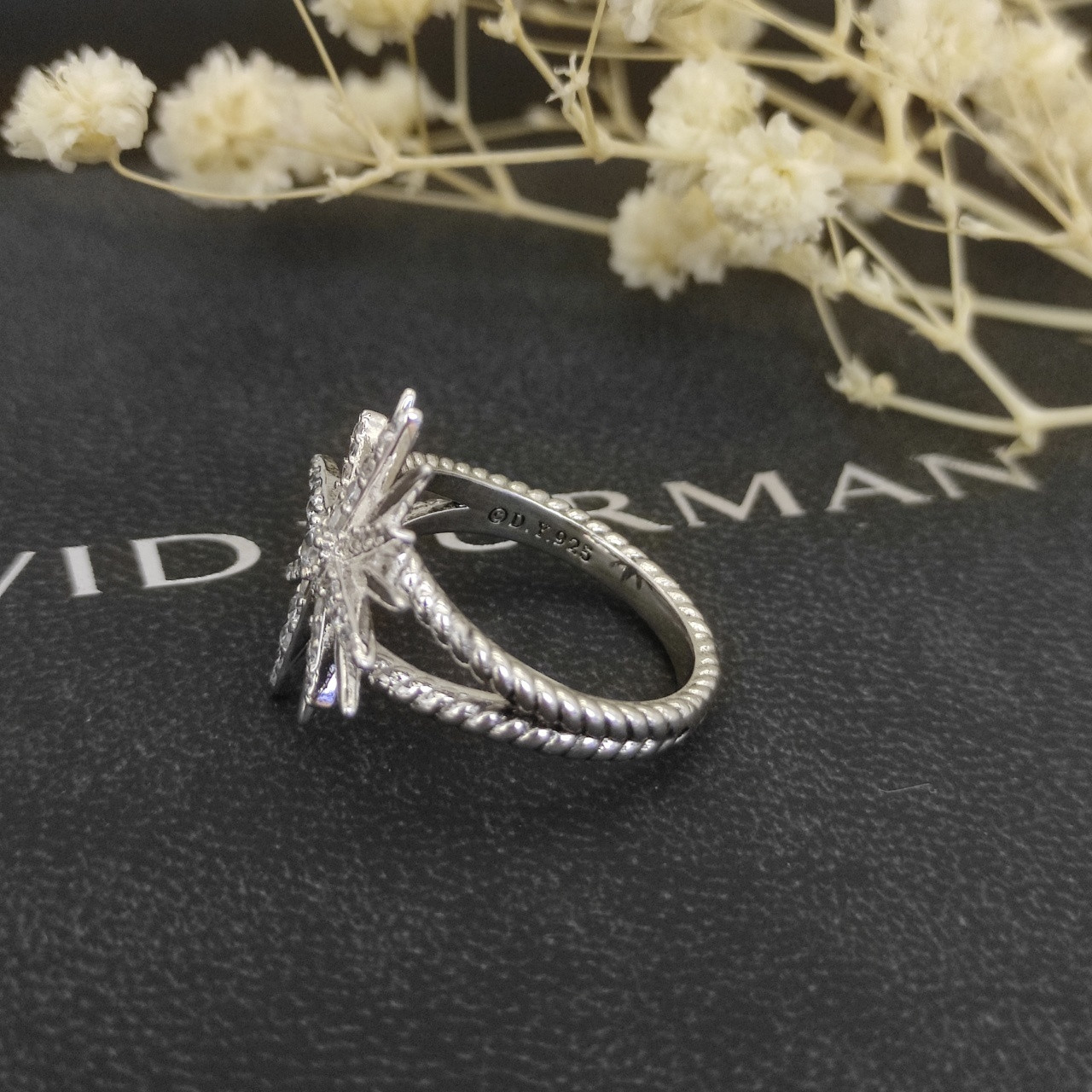 dau1d Yvrm*n sunflower starry ring