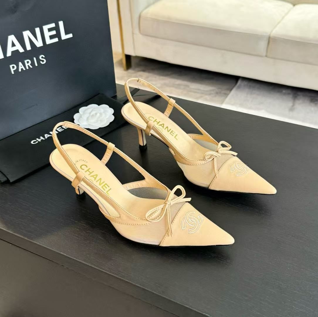 UA Ch*el SLINGBACKS