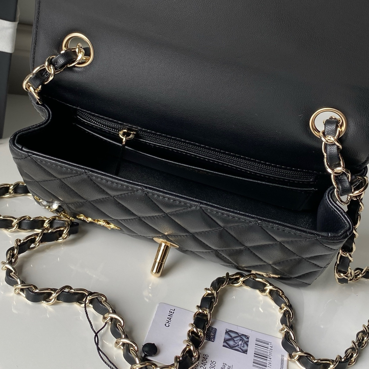 Ch*el mini flap bag a01116 20x12x6cm