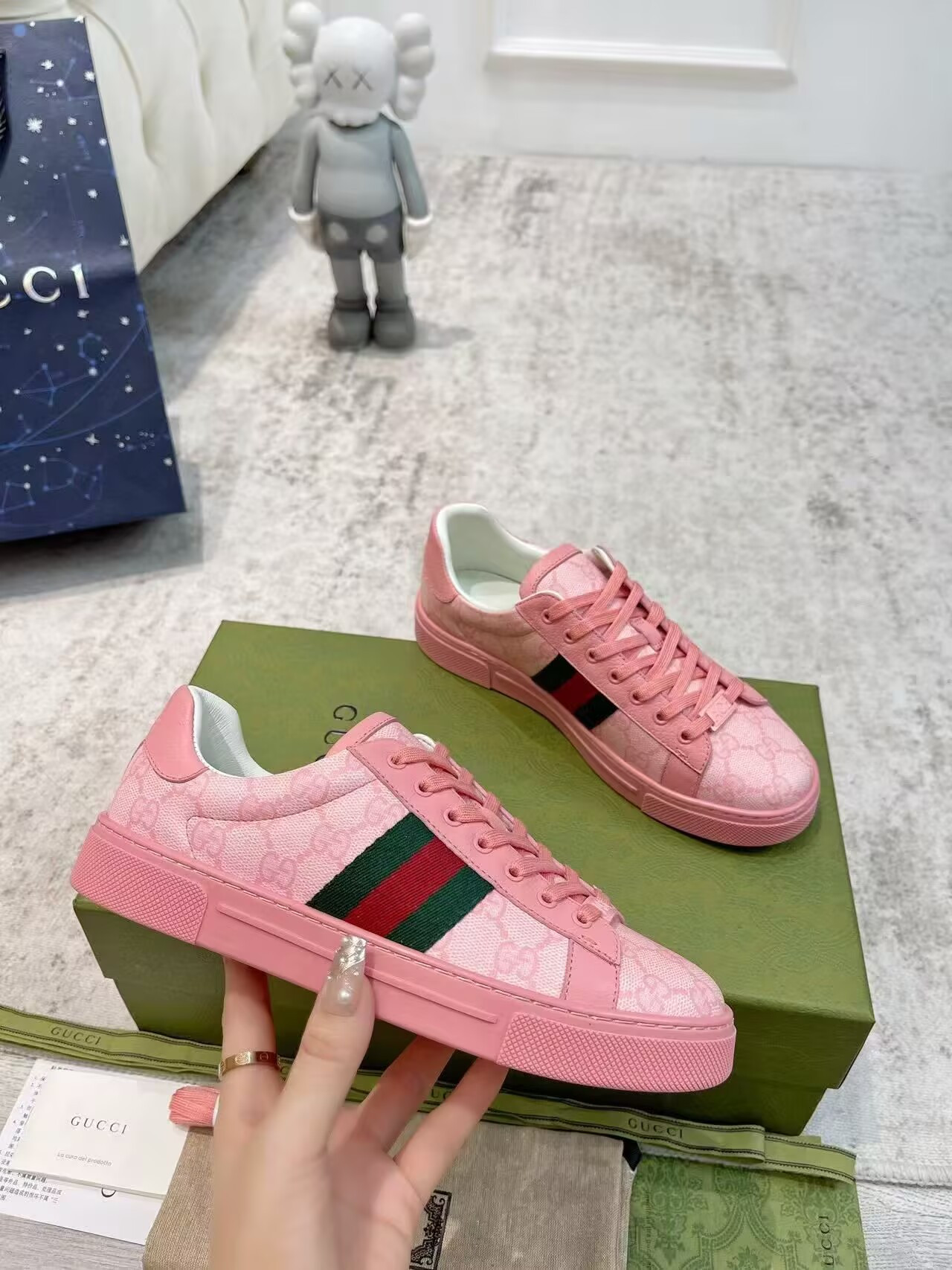 UA G*u*i Ace Sneaker