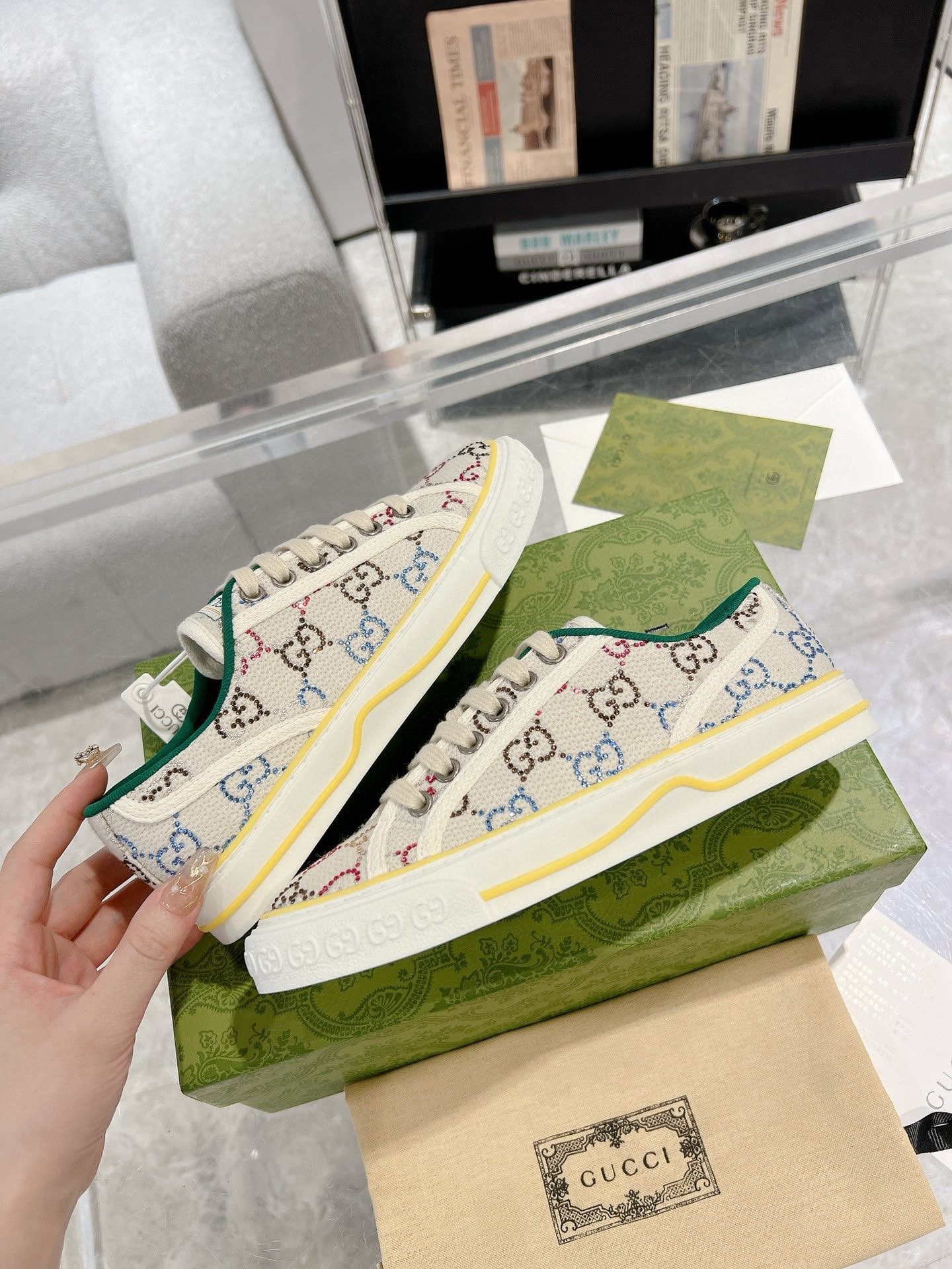 ua G*u*i sneakers
