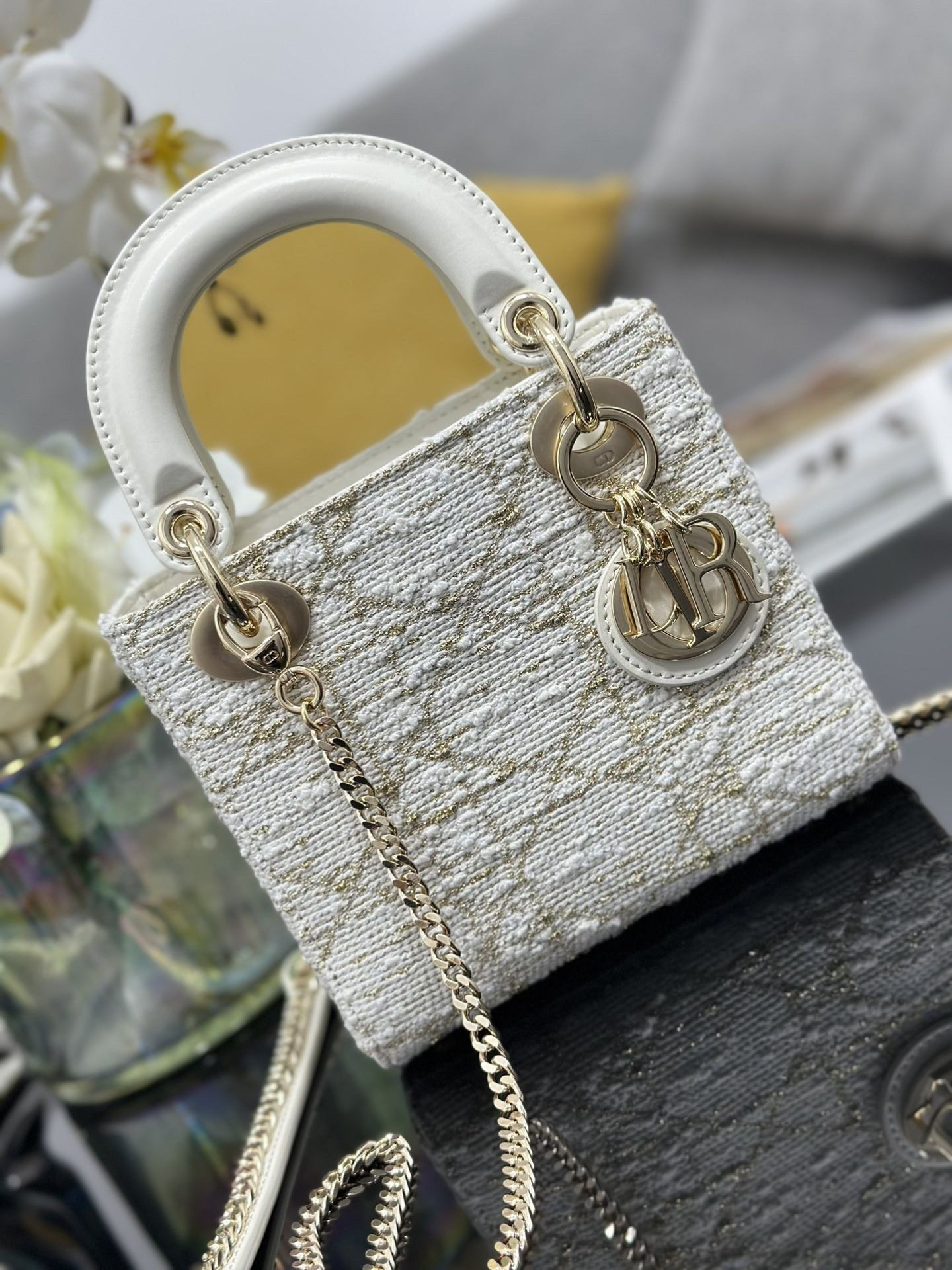MINI LADY D*0r BAG 17x15x7cm