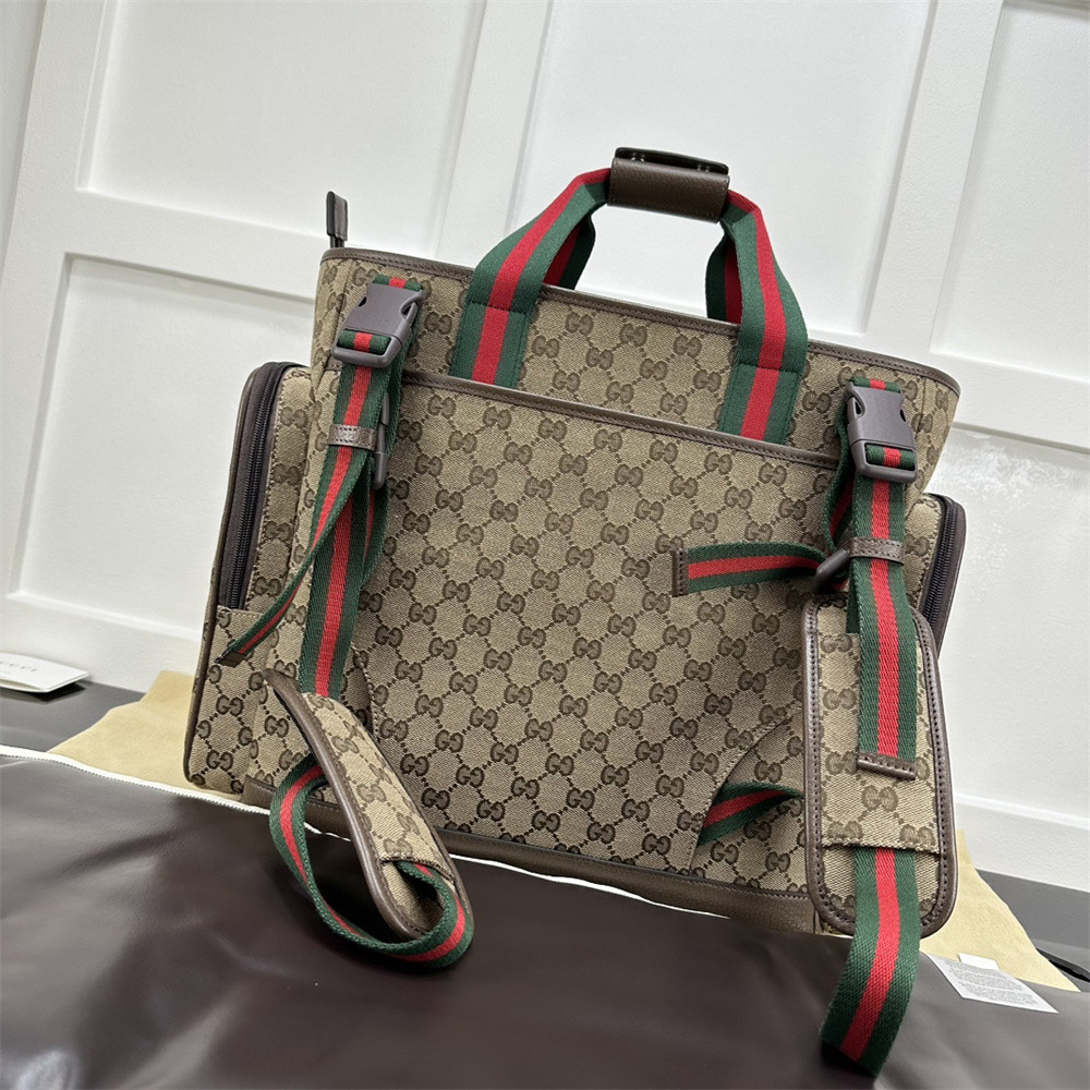 G*u*i GG diaper bag 40x35x20cm