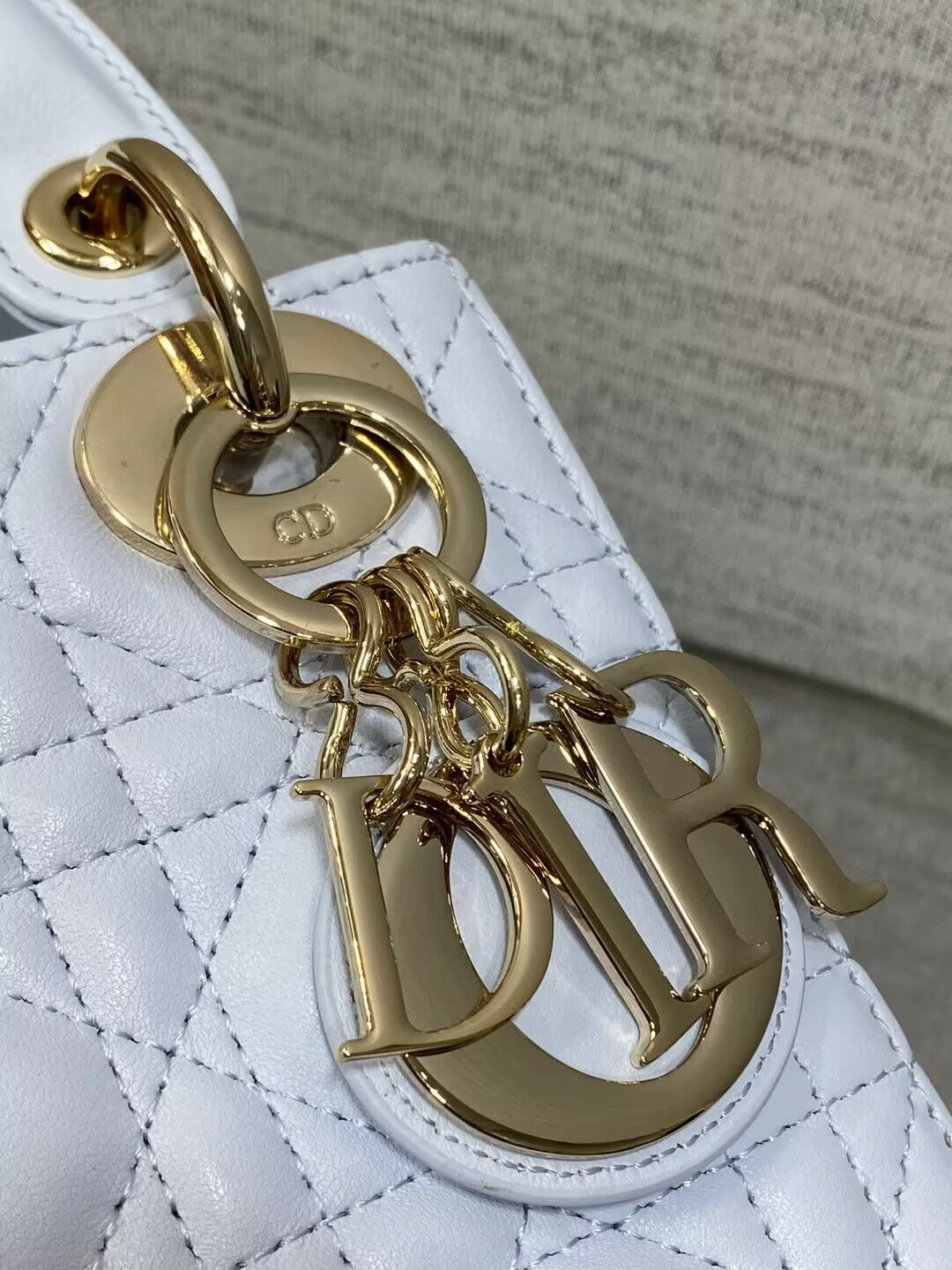 Mini Lady D*0r Bag 17 x 15 x 7 cm