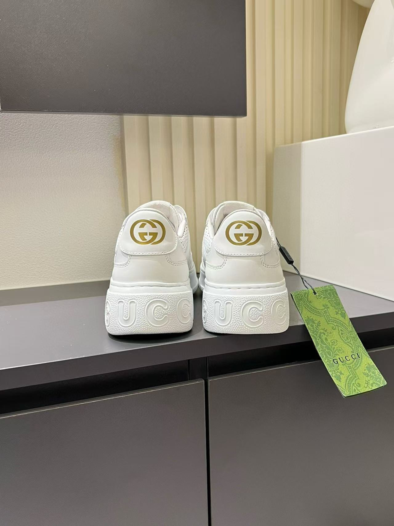 UA G*u*i GG Embossed Sneakers